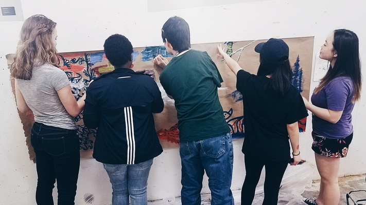Painting with Prefrosh